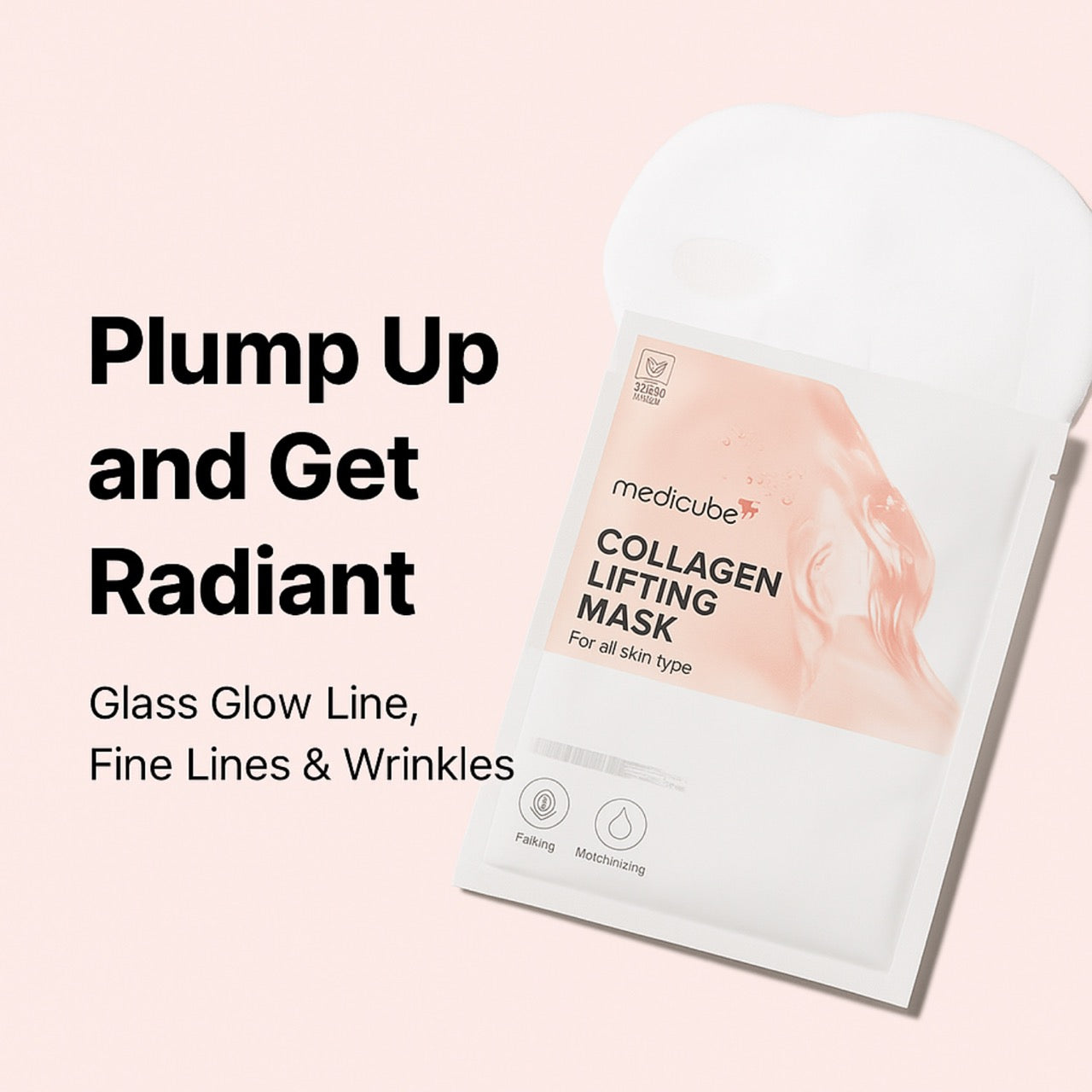Medicube - Collagen Lifting Mask K Beauty Hautpflege für strahlende Haut