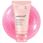 Medicube PDRN Pink Caffeine Night Wrapping Mask 75ml K Beauty Hautpflege für strahlende Haut