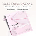 Medicube PDRN Pink Collagen Gel Mask 4er Pack K Beauty Hautpflege für strahlende Haut