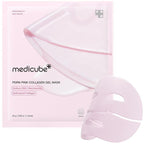 Medicube PDRN Pink Collagen Gel Mask 28g Sheet K Beauty Hautpflege für strahlende Haut