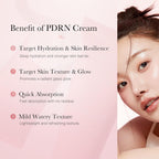 Medicube PDRN Pink Hyaluronic Moisturizing Cream 50ml K Beauty Hautpflege für strahlende Haut