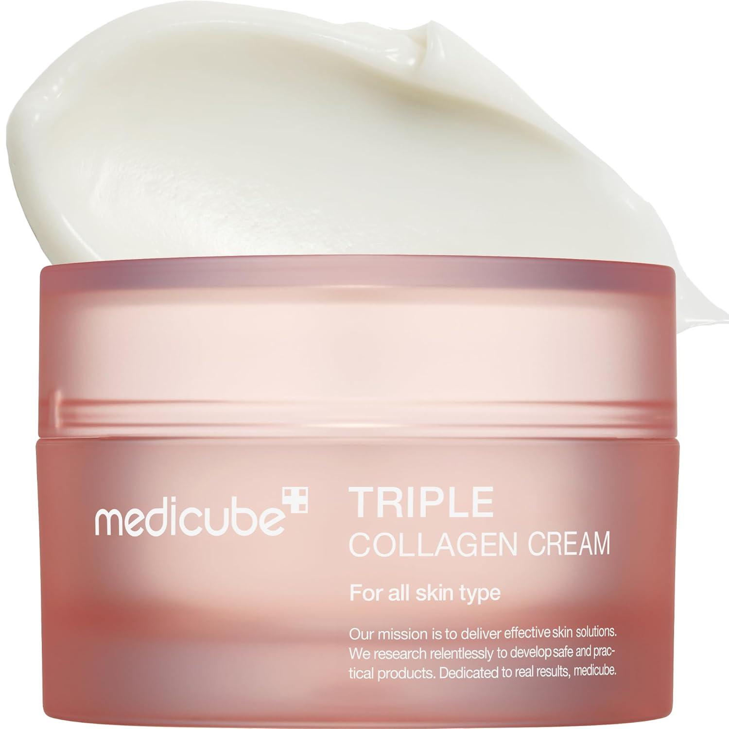 Medicube Triple Collagen Cream 4.0 - 50ml K Beauty Hautpflege für strahlende Haut
