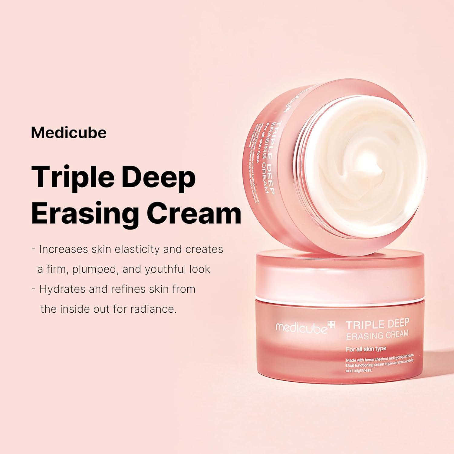 Medicube Triple Collagen Cream 4.0 - 50ml K Beauty Hautpflege für strahlende Haut