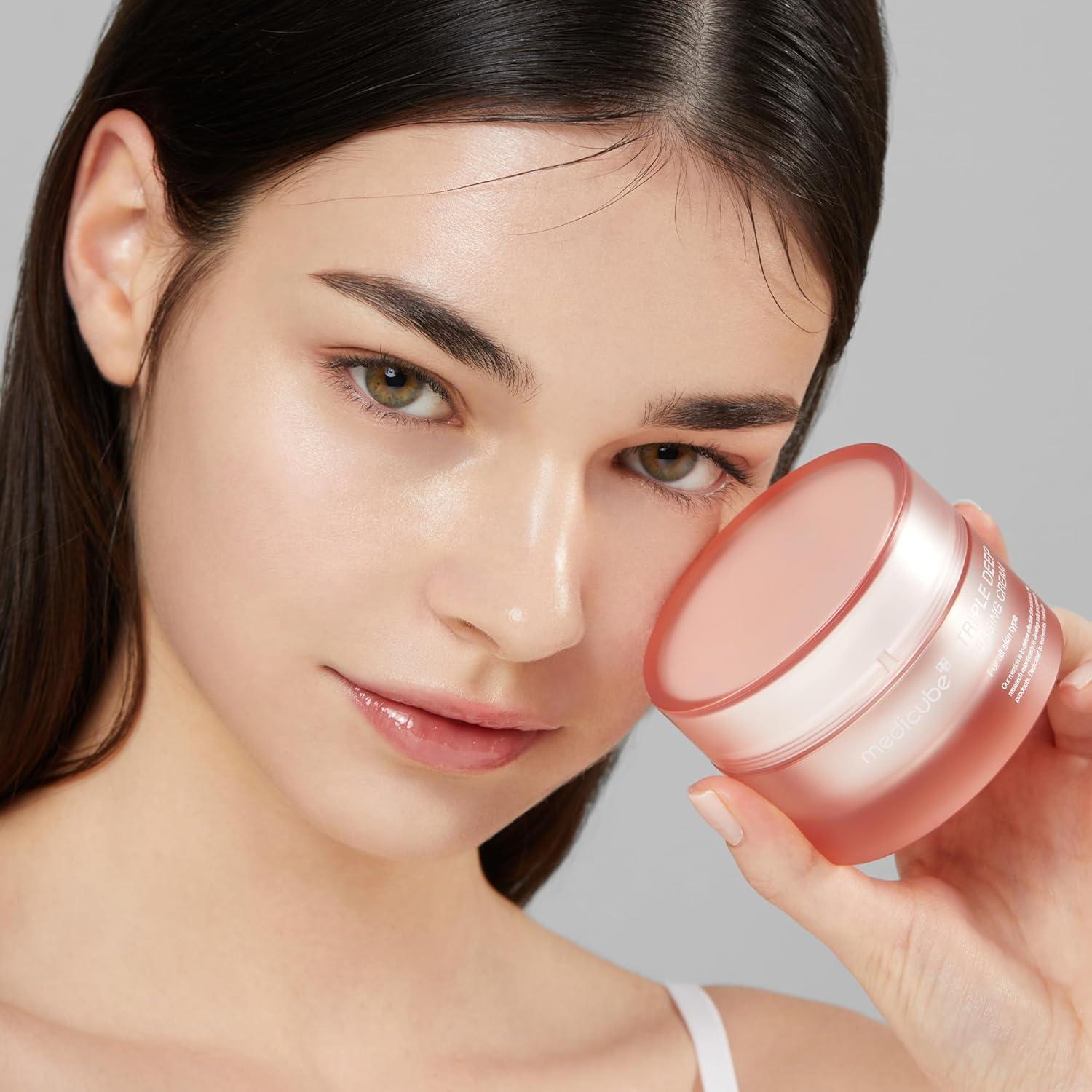 Medicube Triple Collagen Cream 4.0 - 50ml K Beauty Hautpflege für strahlende Haut