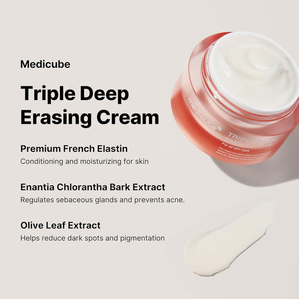 Medicube Triple Collagen Cream 4.0 - 50ml K Beauty Hautpflege für strahlende Haut