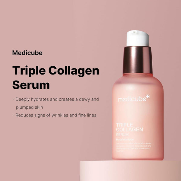 Medicube Triple Collagen Serum 4.0 55ml K Beauty Hautpflege für strahlende Haut
