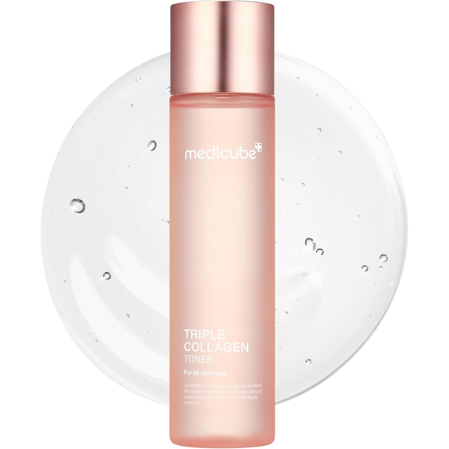 Medicube Triple Collagen Toner 4.0 - 140 ml K Beauty Hautpflege für strahlende Haut