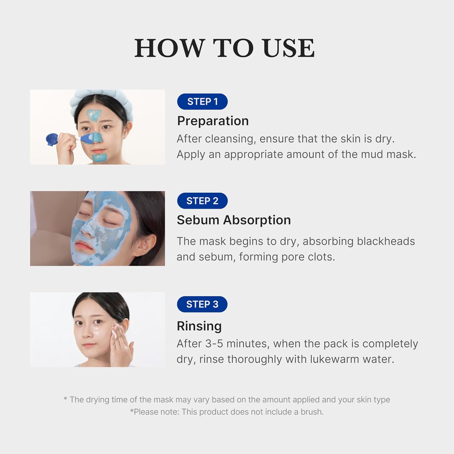 Medicube Zero Pore Blackhead Mud Mask 100g Gesichtsmaske K Beauty Hautpflege für strahlende Haut