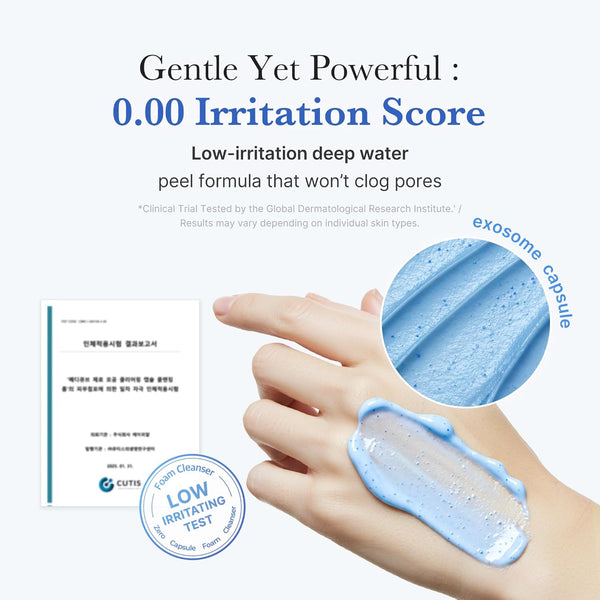 Medicube Zero Pore SA Clear Capsule Cleansing Foam 120 g K Beauty Hautpflege für strahlende Haut