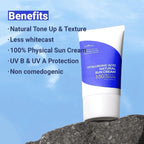 ISNTREE Hyaluronic Acid Natural Sun Cream SPF50 PA++++ K Beauty Hautpflege für strahlende Haut
