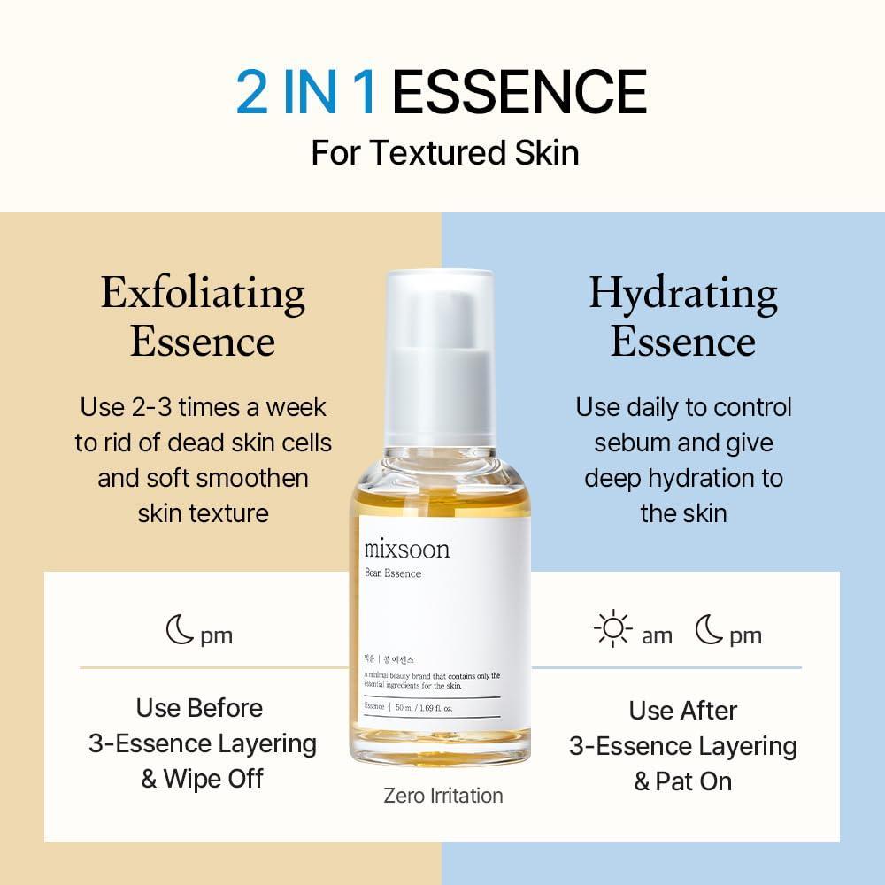 MIXSOON Bean Essence K Beauty Hautpflege für strahlende Haut