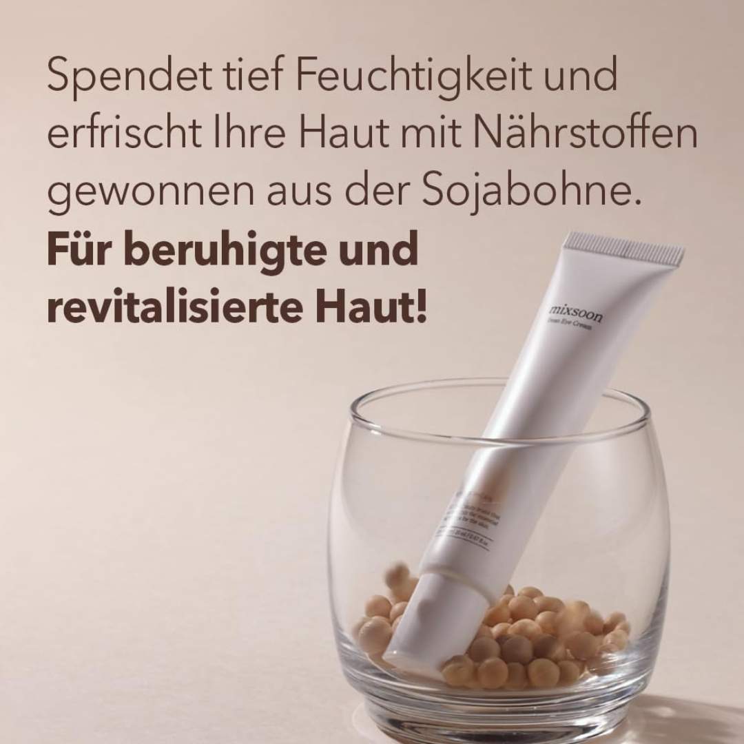 Mixsoon Bean Eye Cream 20ml K Beauty Hautpflege für strahlende Haut