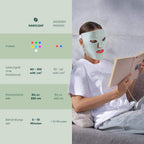 Nanoleaf LED Lichttherapie Gesichtsmaske K Beauty Hautpflege für strahlende Haut