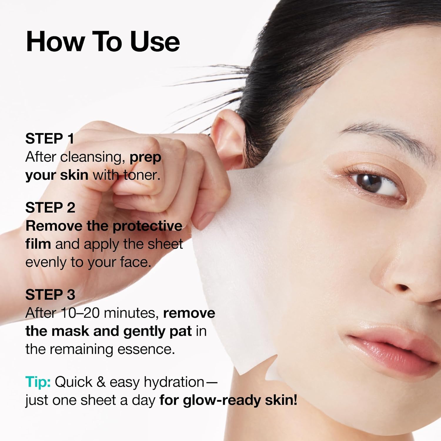 Anua PDRN Hyaluronic Acid Capsule 100 Serum Mask 23ml K Beauty Hautpflege für strahlende Haut