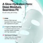 Anua PDRN Hyaluronic Acid Capsule 100 Serum Mask 23ml K Beauty Hautpflege für strahlende Haut