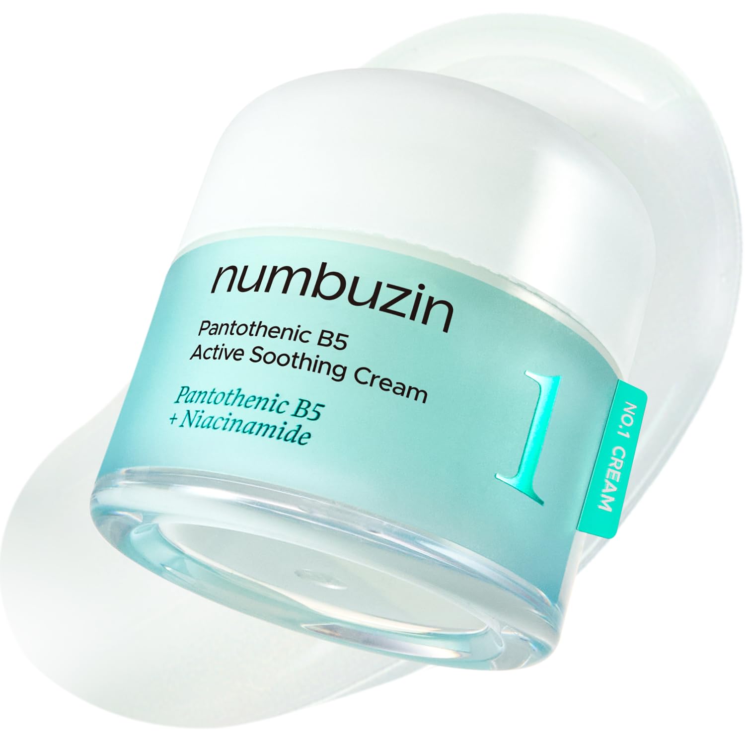 Numbuzin No.1 Pantothenic B5 Active Soothing Cream 80 ml K Beauty Hautpflege für strahlende Haut