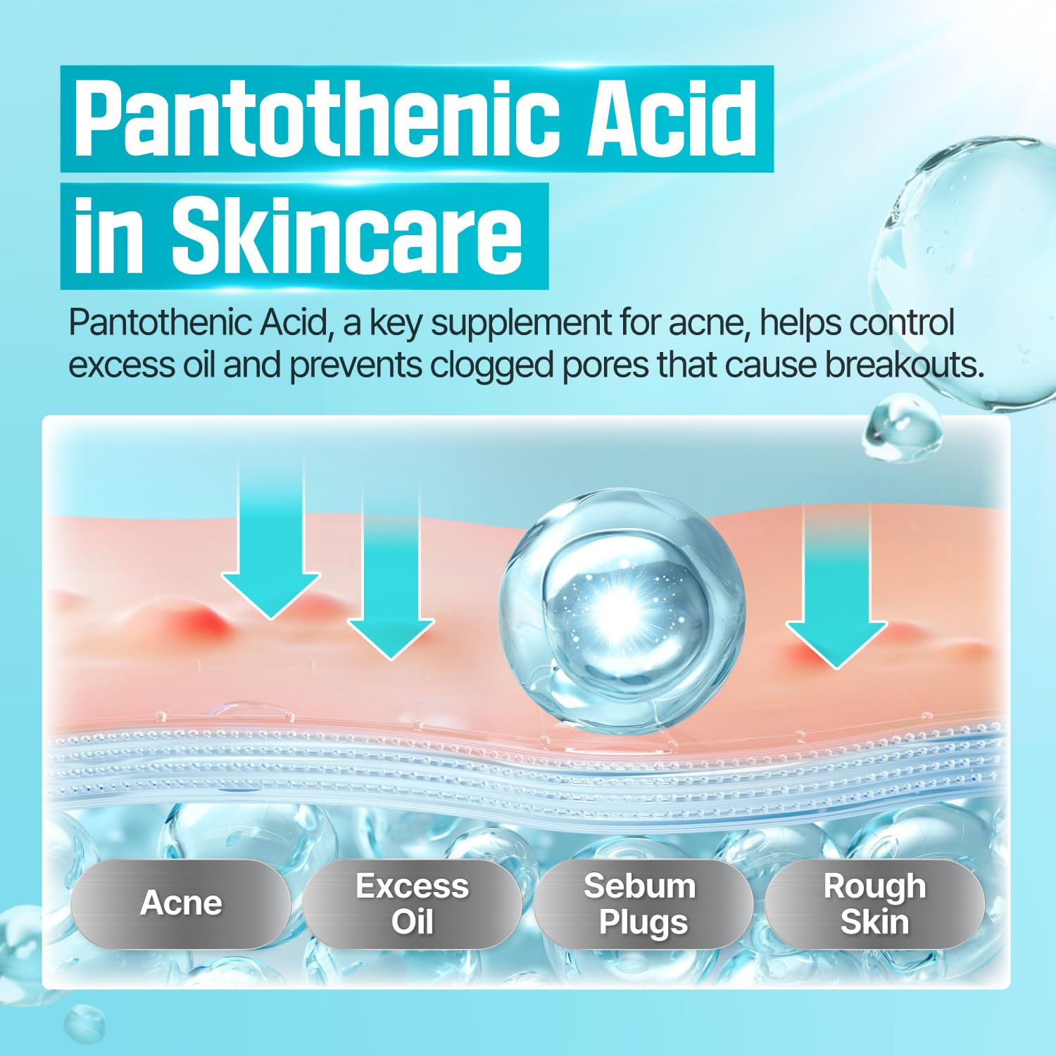 Numbuzin No.1 Pantothenic B5 Active Soothing Cream 80 ml K Beauty Hautpflege für strahlende Haut