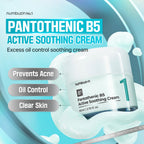 Numbuzin No.1 Pantothenic B5 Active Soothing Cream 80 ml K Beauty Hautpflege für strahlende Haut