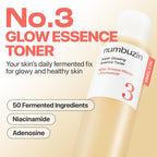 Numbuzin No.3 Super Glowing Essence Toner 200ml K Beauty Hautpflege für strahlende Haut