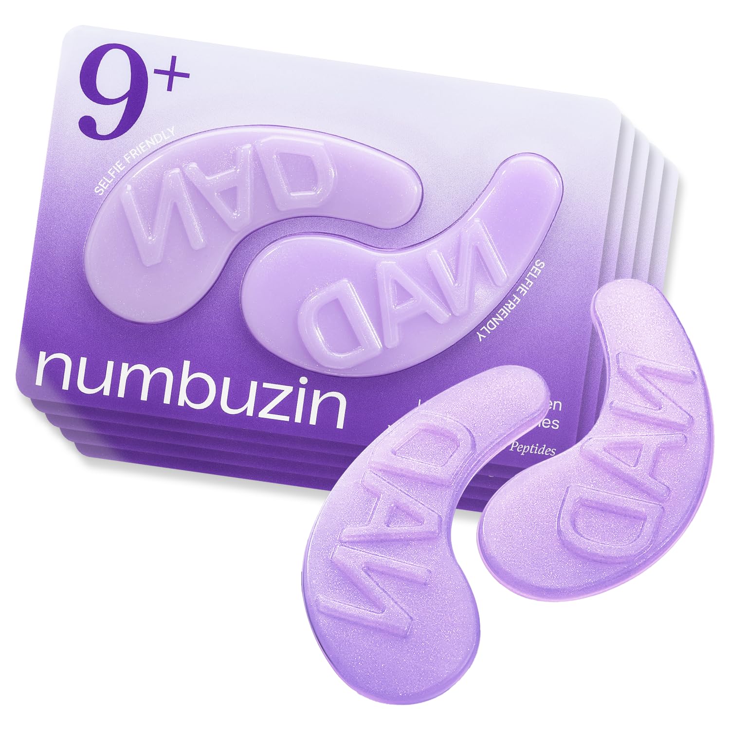 Numbuzin No.9 NAD+ Collagen Under Eye Patches K Beauty Hautpflege für strahlende Haut