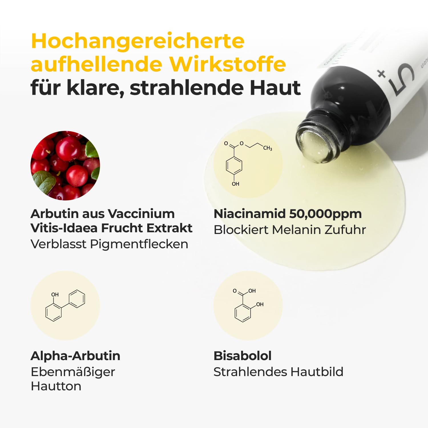 Numbuzin No.5 Vitamin Concentrated Serum 30ml K Beauty Hautpflege für strahlende Haut