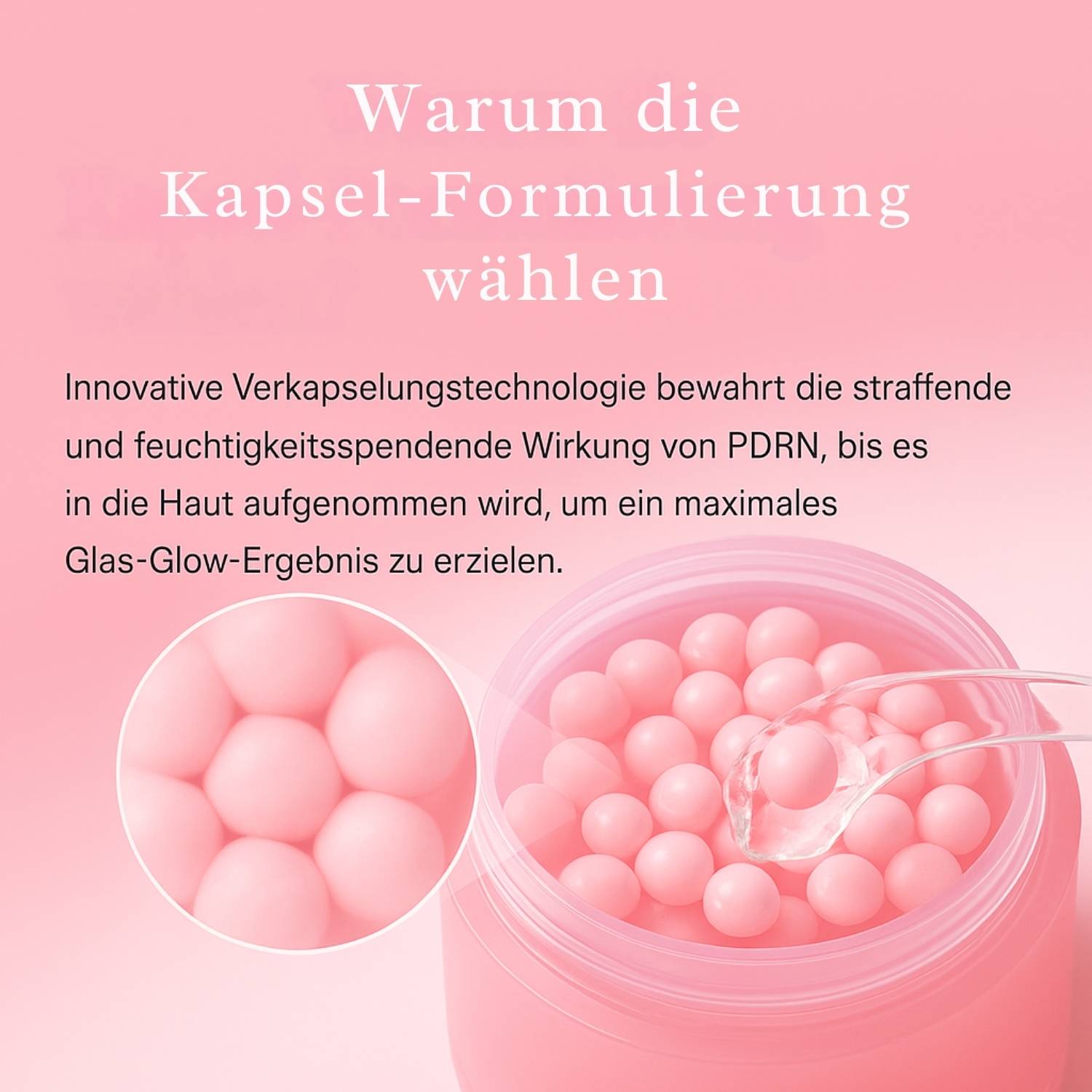 Medicube PDRN Pink Collagen Capsule Cream 55g K Beauty Hautpflege für strahlende Haut