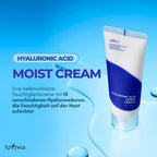 Isntree Hyaluronic Acid Moist Cream 100 ml K Beauty Hautpflege für strahlende Haut