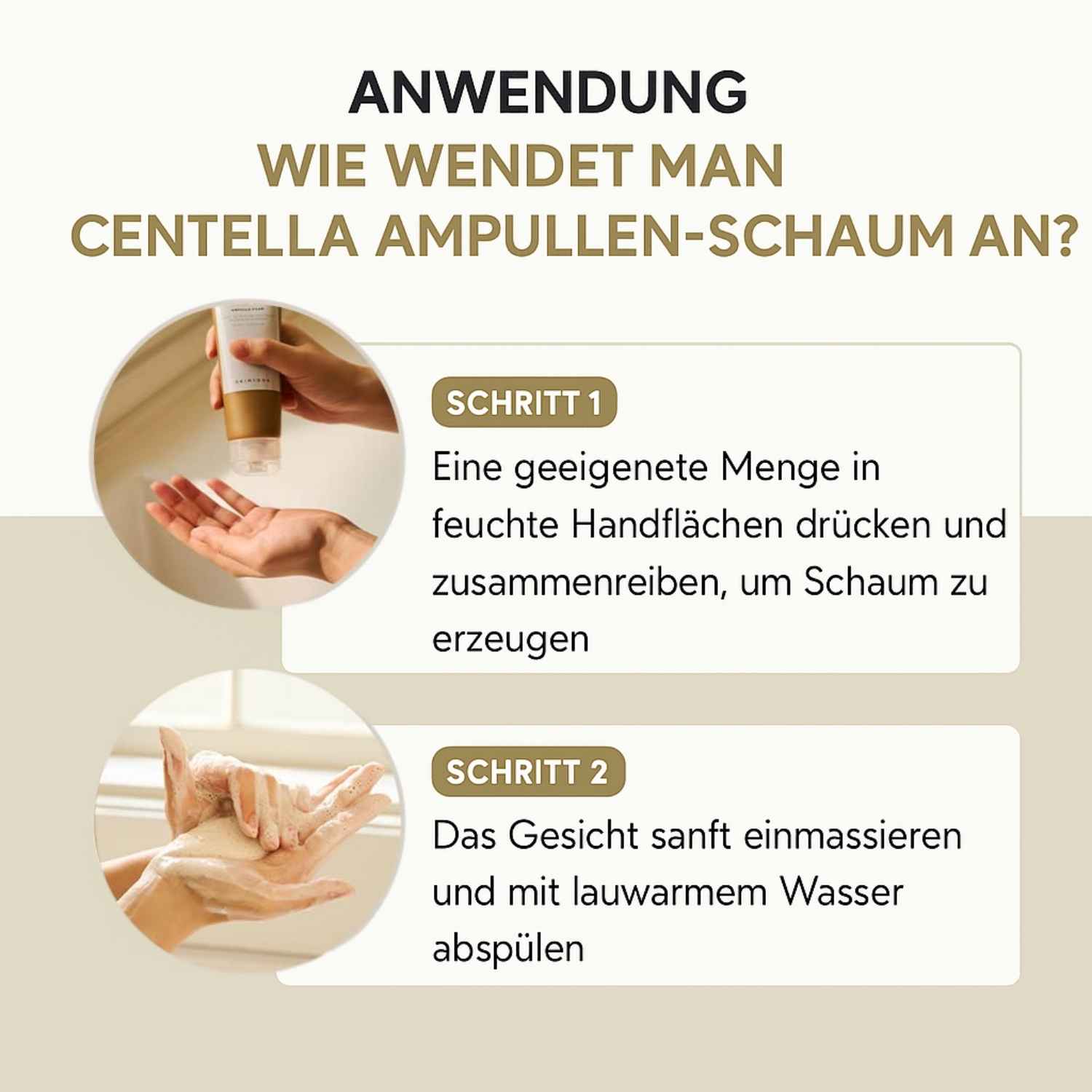 SKIN1004 Madagascar Centella Ampoule Foam 125ml K Beauty Hautpflege für strahlende Haut
