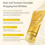 Medicube Kojic Acid Turmeric Night Wrapping Mask 75 ml K Beauty Hautpflege für strahlende Haut