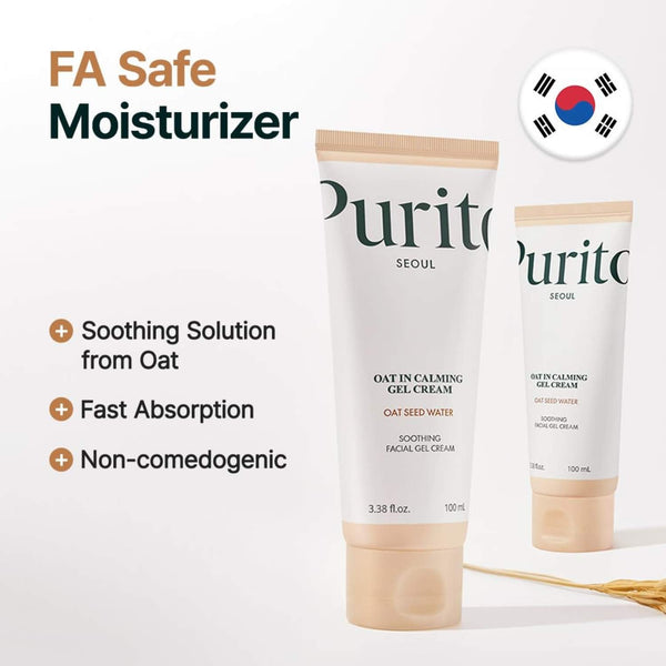 Purito Seoul Oat-In Calming Gel Cream 100ml K Beauty Hautpflege für strahlende Haut