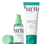 Purito Seoul Glow Duo – Centella Serum 60 ml & Mighty Bamboo Panthenol Cream 100 ml K Beauty Hautpflege für strahlende Haut