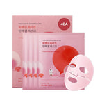 Round Lab Camellia Deep Collagen Firming Gel Mask 4er Pack K Beauty Hautpflege für strahlende Haut