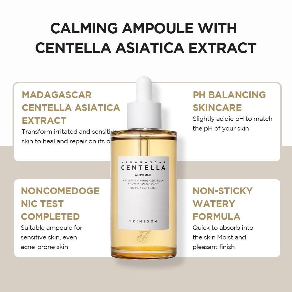 SKIN1004 Madagascar Ampoule 30ml K Beauty Hautpflege für strahlende Haut