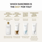 SKIN1004 Madagascar Centella Air-Fit Suncream Light SPF30 PA++++ - 50ml K Beauty Hautpflege für strahlende Haut