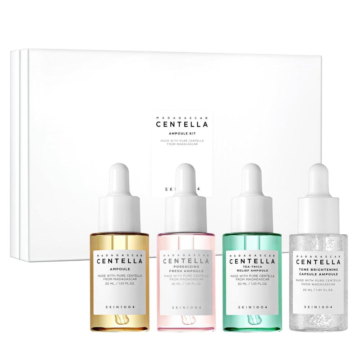 SKIN1004 Madagascar Centella Ampoule Kit K Beauty Hautpflege für strahlende Haut