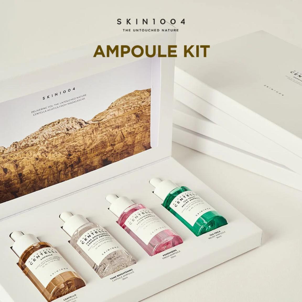 SKIN1004 Madagascar Centella Ampoule Kit K Beauty Hautpflege für strahlende Haut