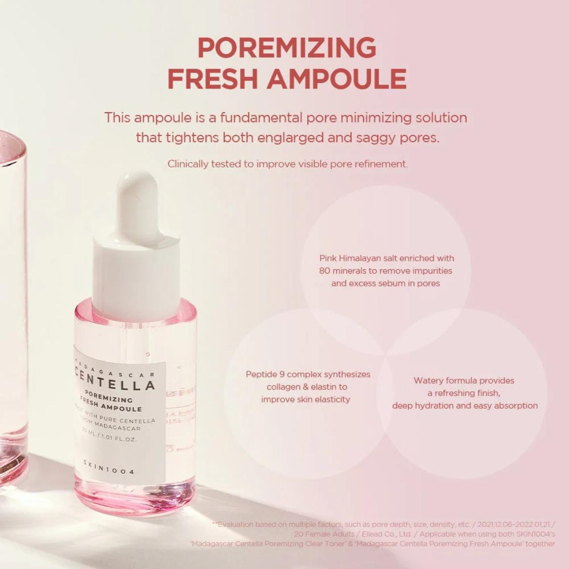SKIN1004 Madagascar Centella Ampoule Kit K Beauty Hautpflege für strahlende Haut