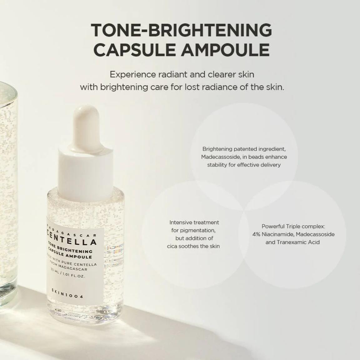 SKIN1004 Madagascar Centella Ampoule Kit K Beauty Hautpflege für strahlende Haut