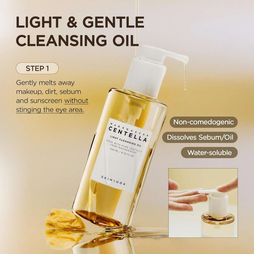SKIN1004 Madagascar Centella Double Cleansing Duo Set K Beauty Hautpflege für strahlende Haut