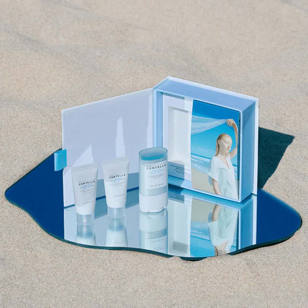 SKIN1004 Madagascar Centella Hyalu-Cica Sunsational Kit K Beauty Hautpflege für strahlende Haut