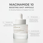SKIN1004 Madagascar Centella Niacinamide 10 Boosting Shot Ampoule 30 ml K Beauty Hautpflege für strahlende Haut