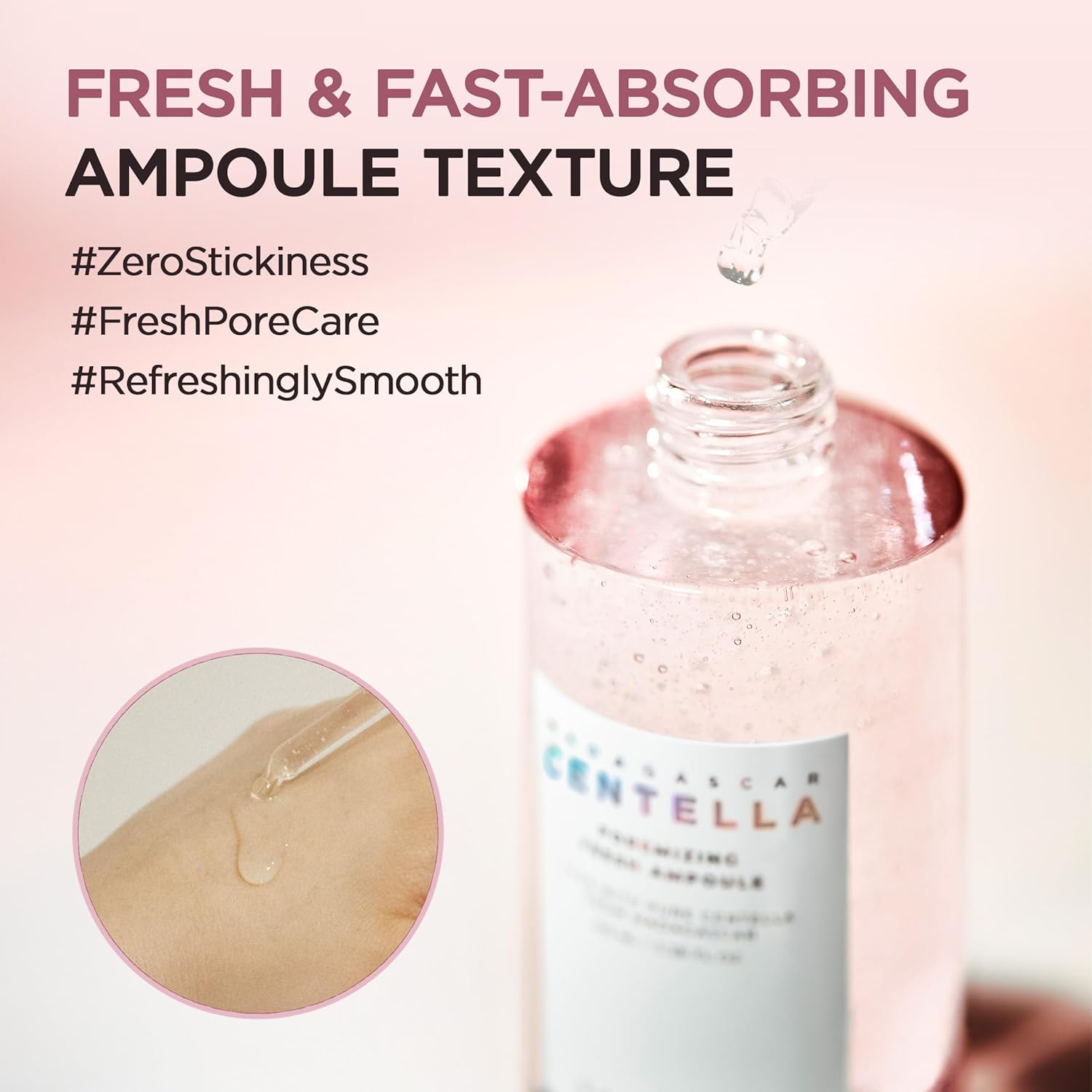 SKIN1004 Madagascar Centella Poremizing Fresh Ampoule Serum 50 ml K Beauty Hautpflege für strahlende Haut