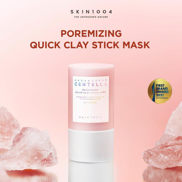 SKIN1004 Madagascar Centella Poremizing Quick Clay Stick Mask 27g K Beauty Hautpflege für strahlende Haut