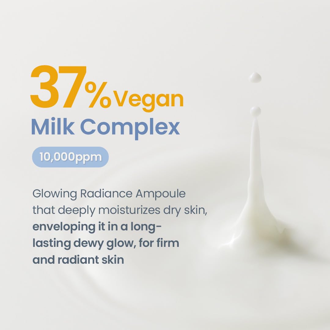 TIRTIR Ceramic Milk Ampoule 40ml K Beauty Hautpflege für strahlende Haut