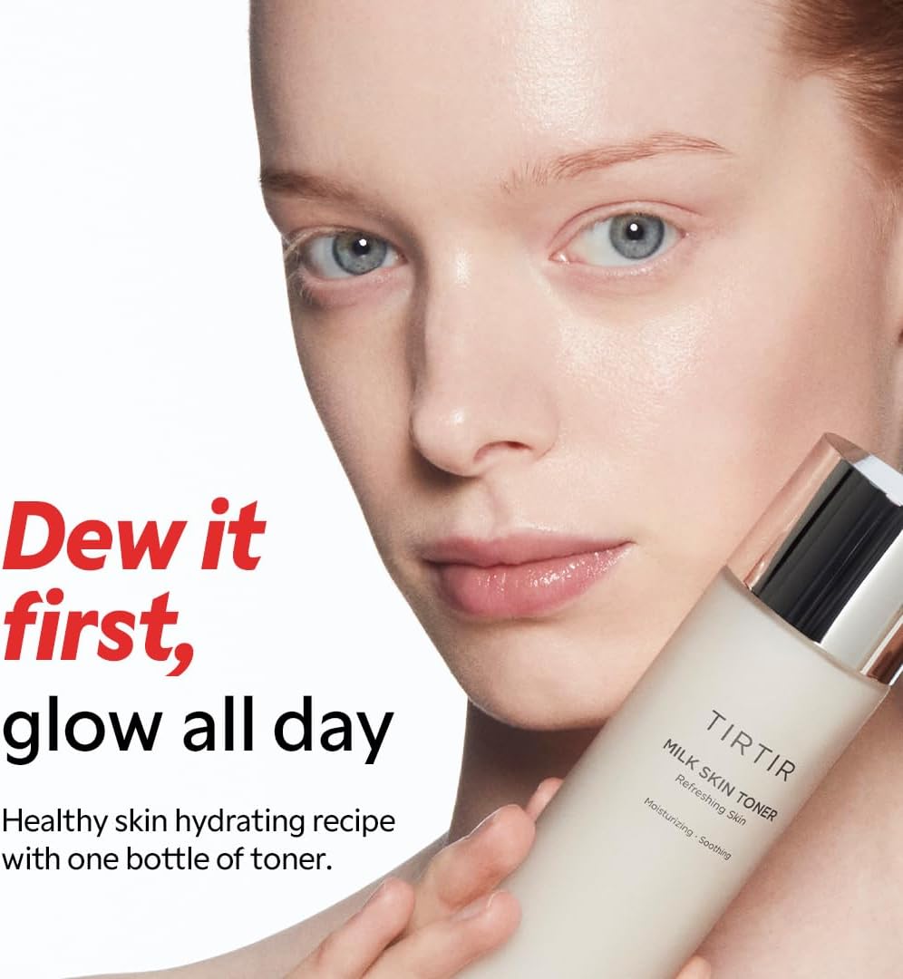 TIRTIR Milk Skin Toner 150ml K Beauty Hautpflege für strahlende Haut