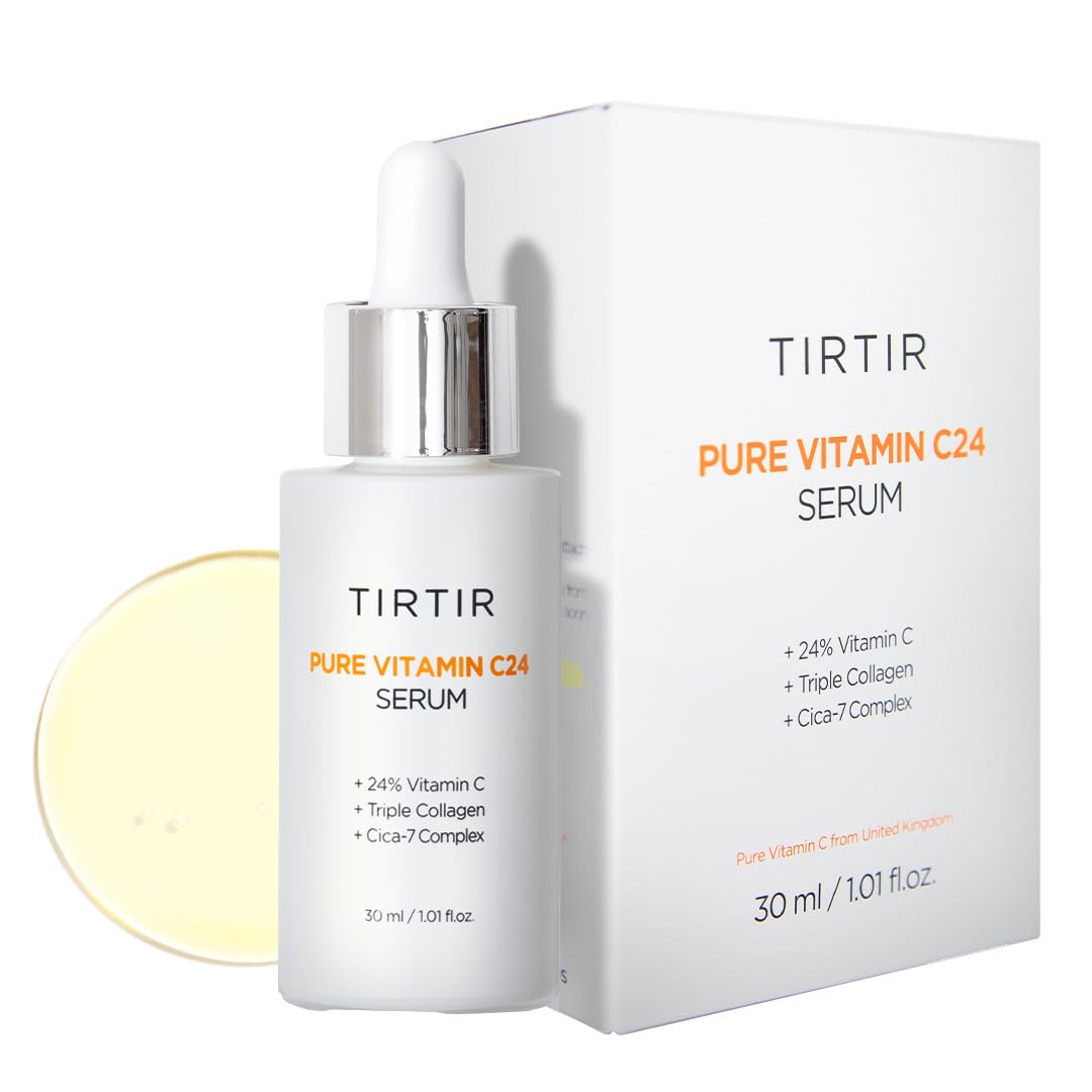 TIRTIR Pure Vitamin C24 Serum Aufhellend Gesichtsserum 30 ml K Beauty Hautpflege für strahlende Haut