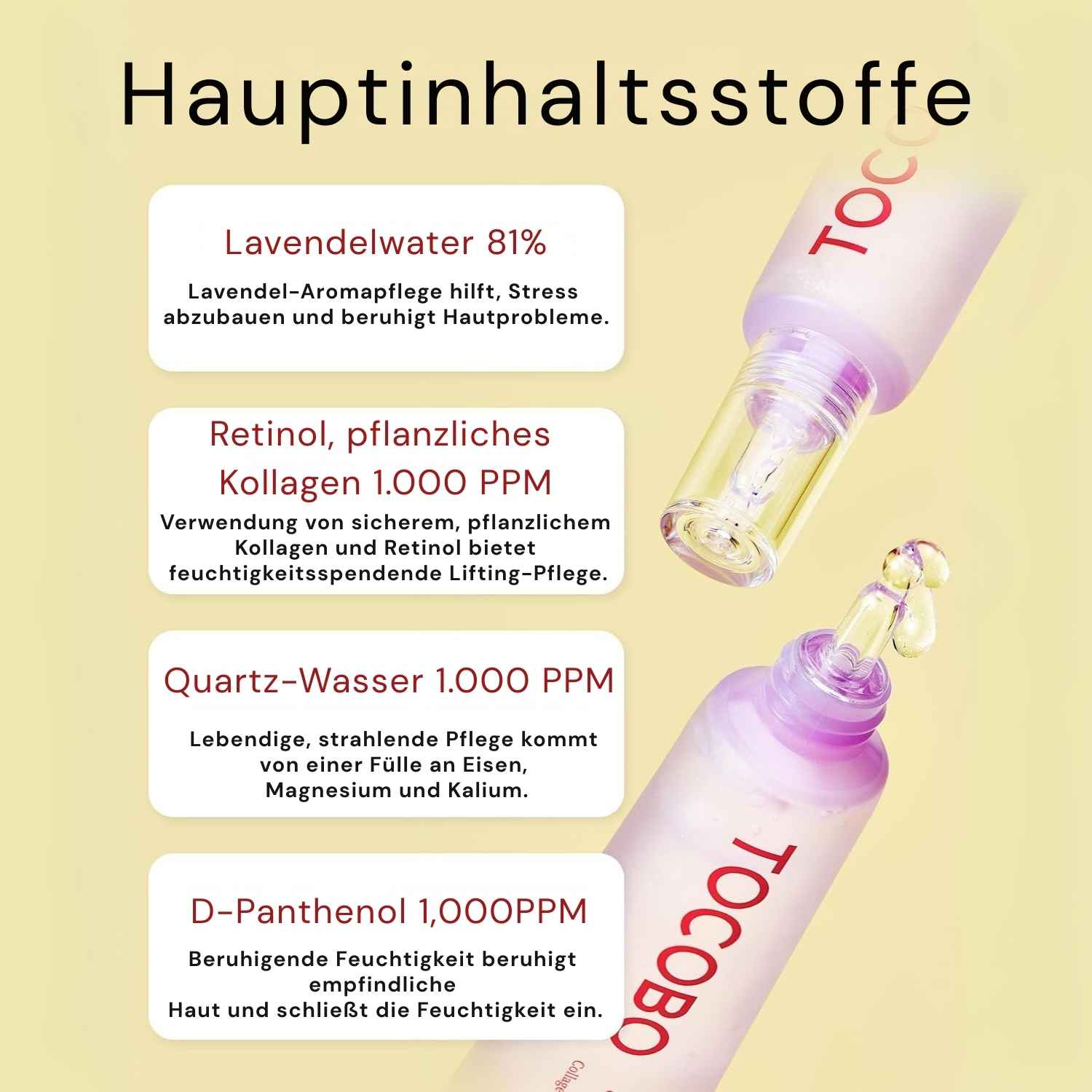 Tocobo Collagen Brightening Eye Gel Cream 30ml K Beauty Hautpflege für strahlende Haut