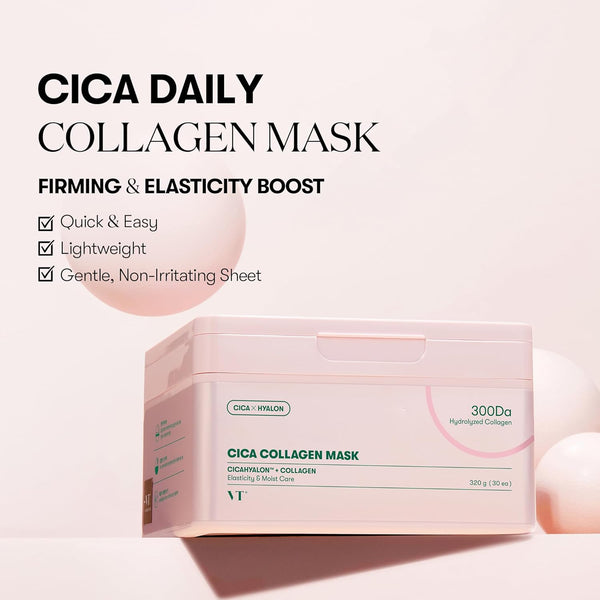 VT Cosmetics Cica Collagen Mask K Beauty Hautpflege für strahlende Haut