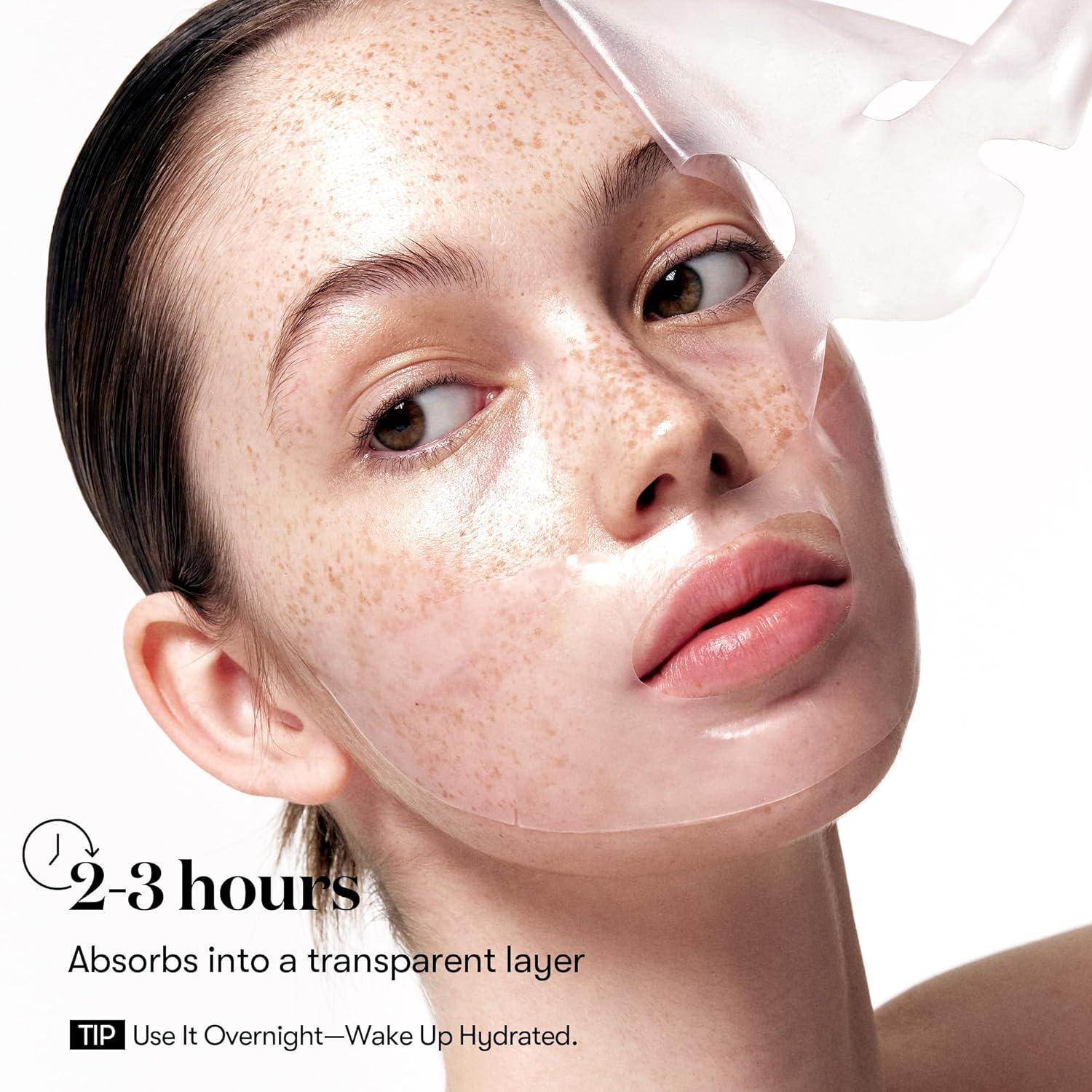 VT Cosmetics Collagen Reedle Shot 100 2Step Hydrogel Mask K Beauty Hautpflege für strahlende Haut