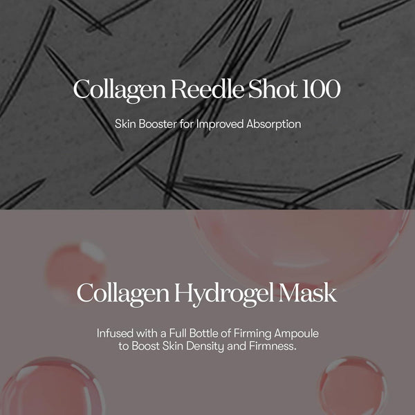 VT Cosmetics Collagen Reedle Shot 100 2Step Hydrogel Mask K Beauty Hautpflege für strahlende Haut